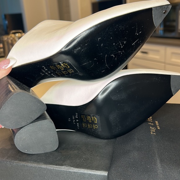 RAG & BONE | Beha Mule in White - Picture 4 of 5